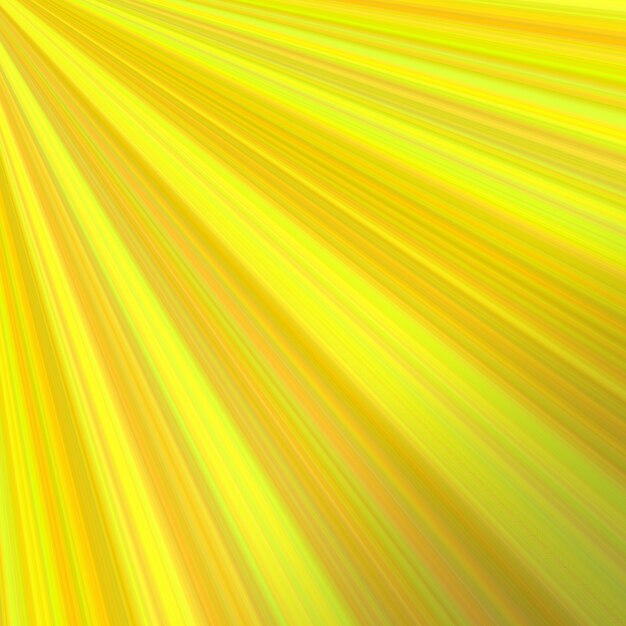 黄色の抽象的な太陽の背景のデザイン - 左上隅からの光線からのベクトルグラフィック