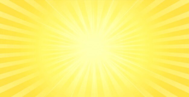 Yellow background with center glowing light effect