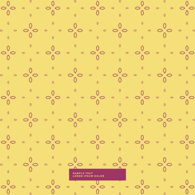 मुफ़्त वेक्टर yellow background with a red pattern