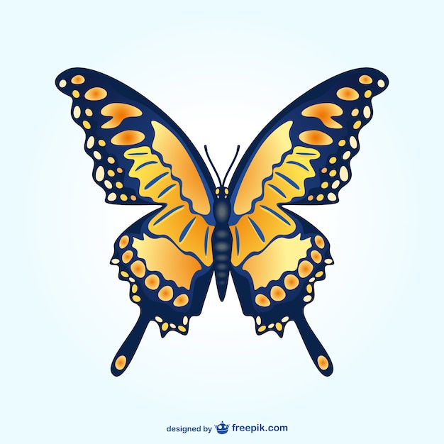 Бабочка векторные иллюстрации