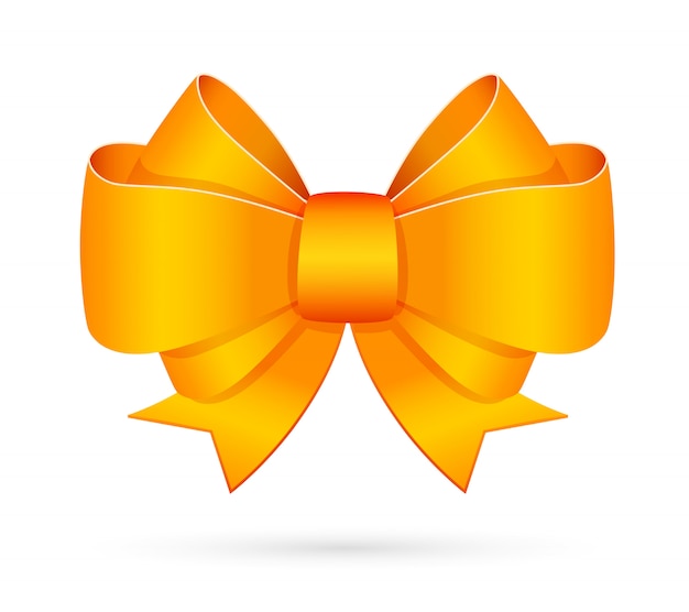 ribbon orange cartoon 24165465 PNG