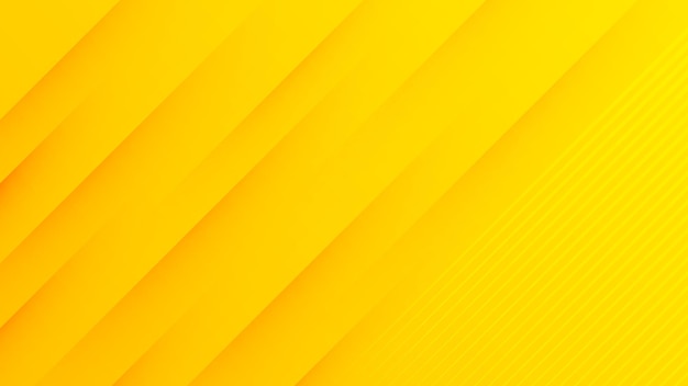 Бесплатное векторное изображение Желтый диагональный геометрический полосатый фон