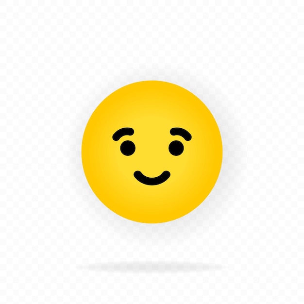 黄色の絵文字アイコン 喜び 絵文字を笑っています 笑顔の絵文字で幸せそうな顔 チャット コメント プレミアムベクター