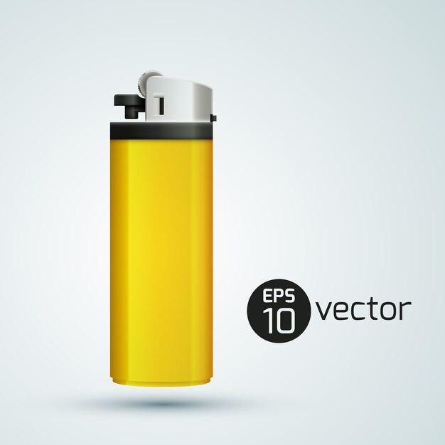 Yellow Gas Lighter
