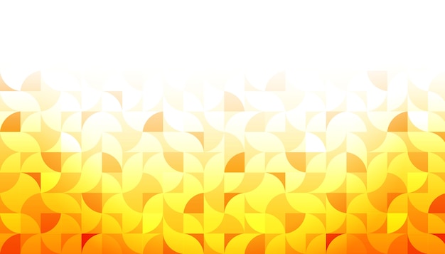 Free Vector yellow geometric shape background