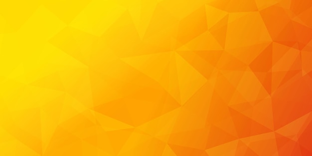 yellow gradient low poly background