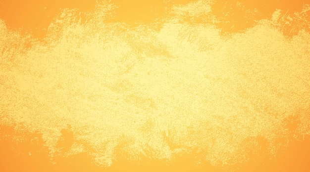 黄色のグランジ ブラシ インクの背景