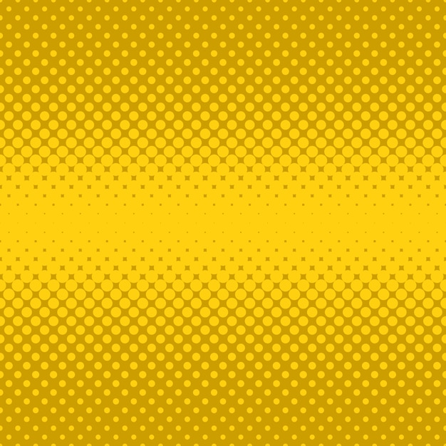 Yellow halftoned dots background