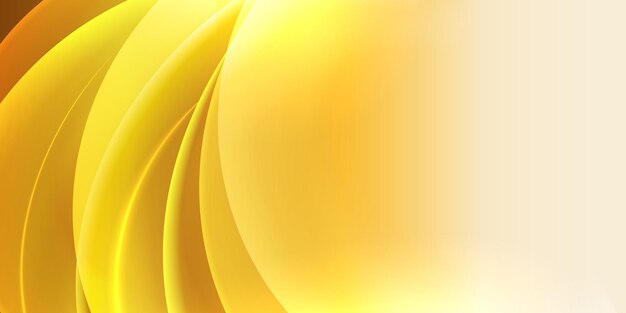 yellow light wavy background