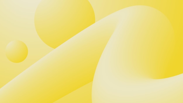 Yellow liquid wave background
