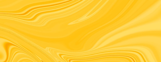 Желтый мраморный фон текстуры жидкости