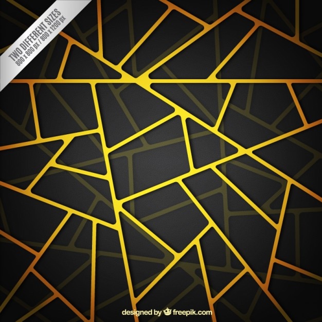 Free vector yellow net on dark background