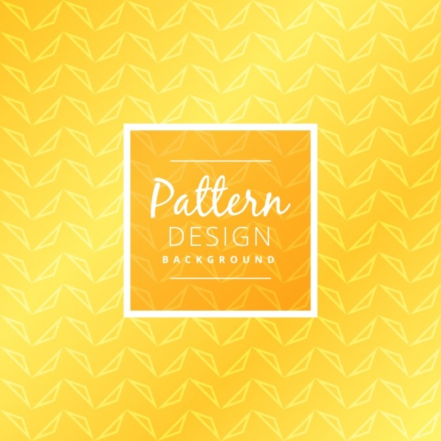 Free Vector yellow pattern background