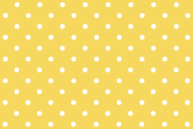 Free vector yellow polka dot background