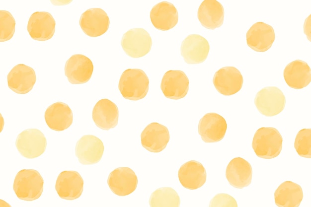 Yellow round wallpaper design