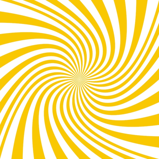 Yellow spiral background design
