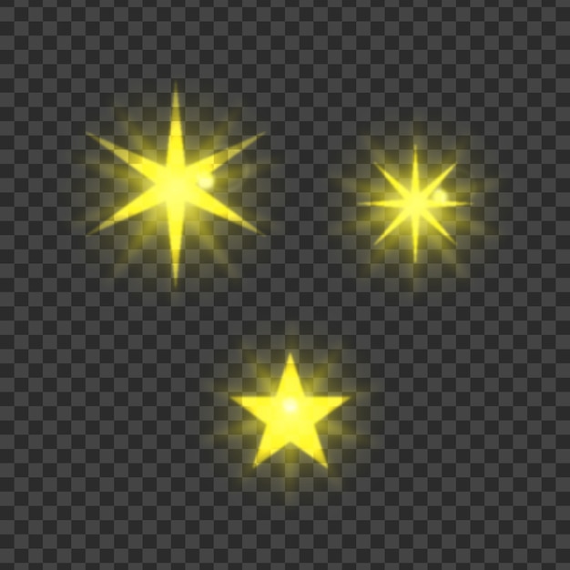 Yellow stars collection