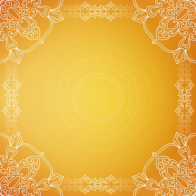 Free vector yellow stylish luxury background