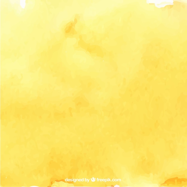 Yellow watercolor background