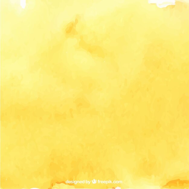 Желтый фон акварель