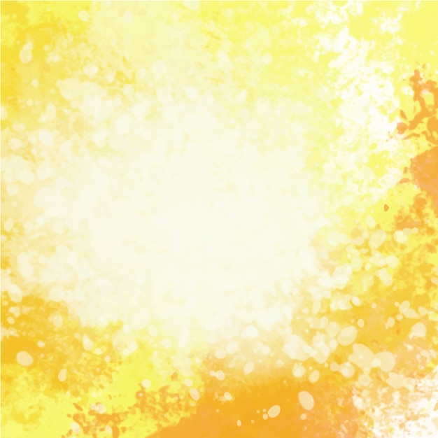 Free vector yellow watercolored background