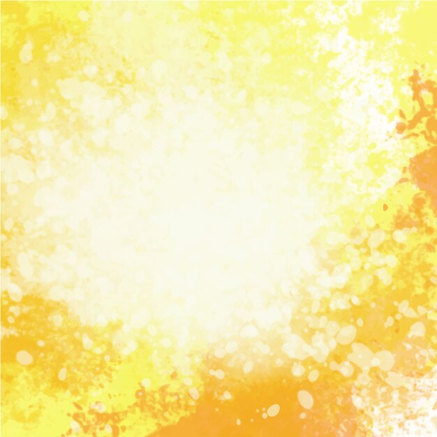 Yellow watercolored background