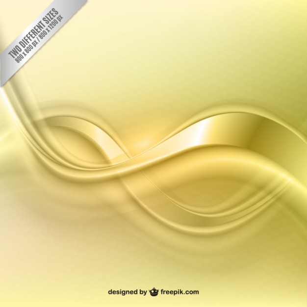 Free vector yellow wavy background