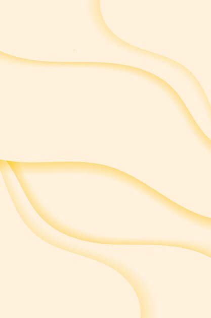 Yellow wavy patterned background