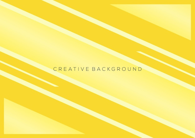 Free vector yellow with line pattern design modern background