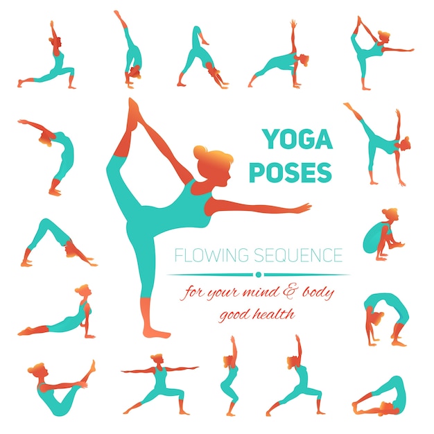 Aerial Yoga Vector Art, Icons, and Graphics for Free Download