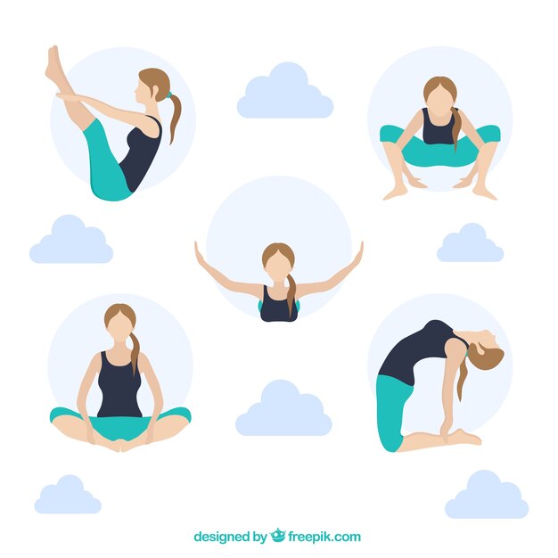 Download Free Yoga Poses Free Vector Use our free logo maker to create a logo and build your brand. Put your logo on business cards, promotional products, or your website for brand visibility.