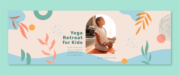 Yoga retreat template design