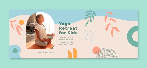 Yoga retreat template design