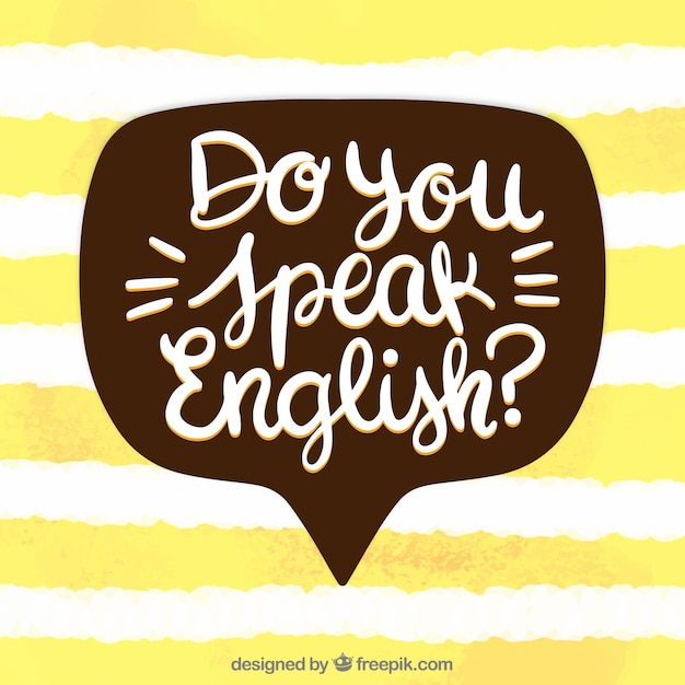 あなたは英語のコンセプトを話しますか？