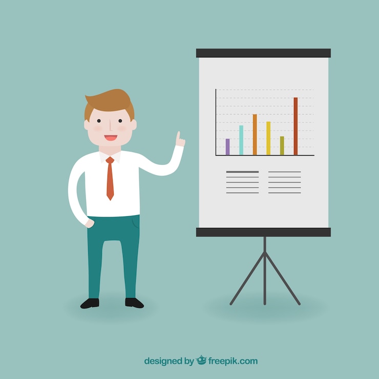 Free Vector young businessman character 