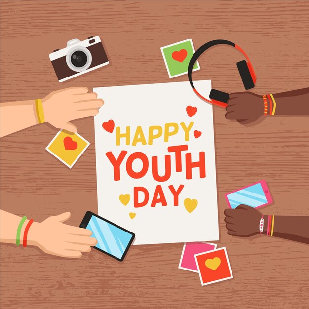 Youth day background