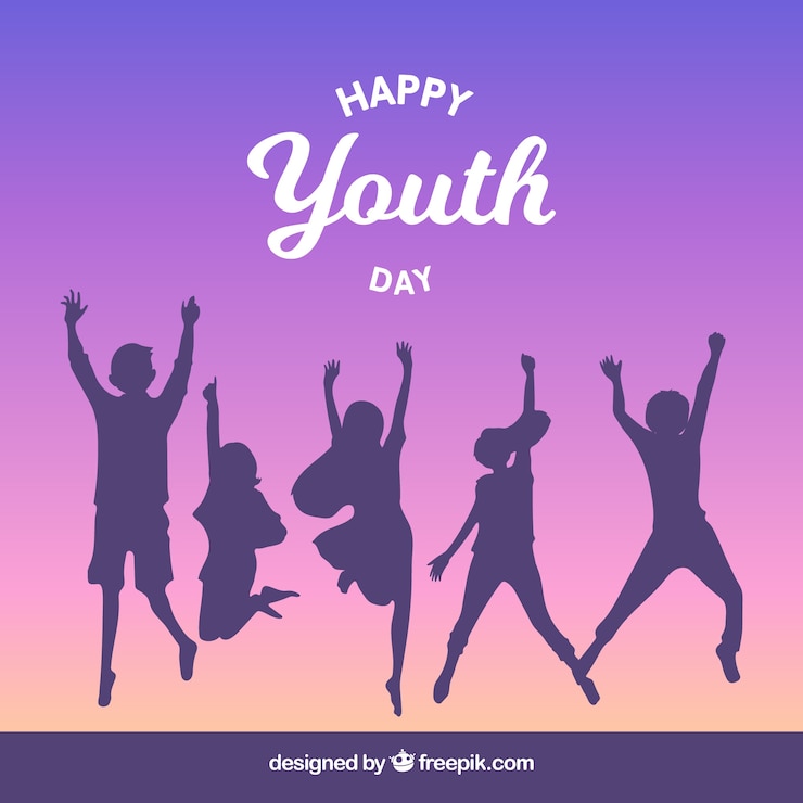 Free Vector youth day background