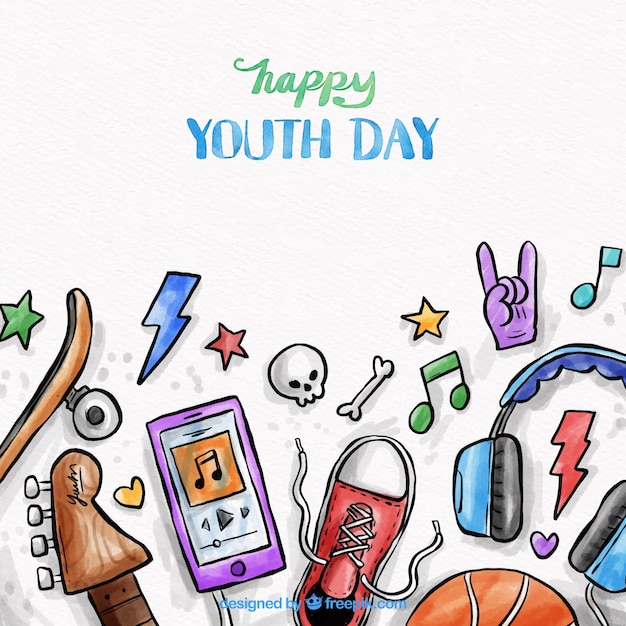 Youth day background