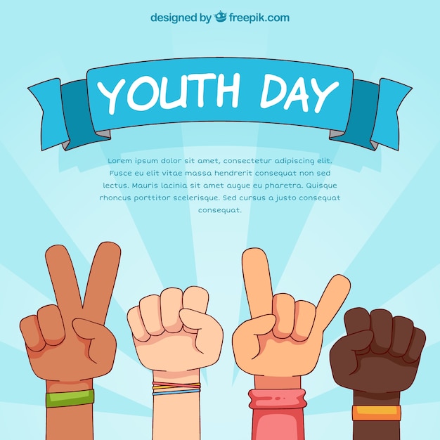 Youth day background