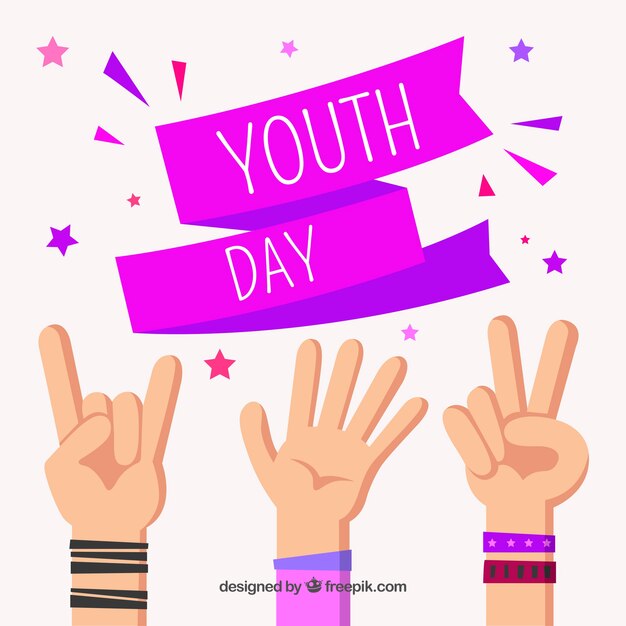 Youth day background