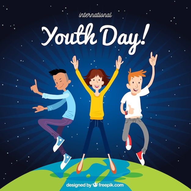 Youth day background