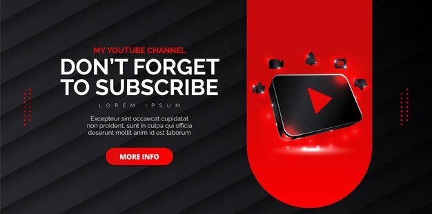 Youtube Banner Freepik