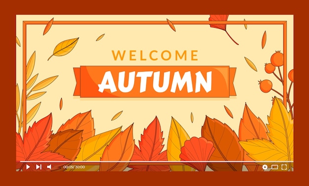 Youtube thumbnail for autumn season celebration