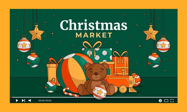 Youtube thumbnail for christmas season market