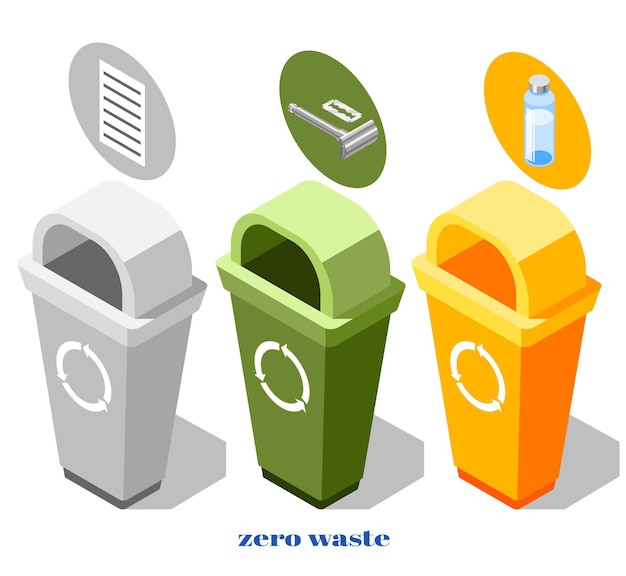 Zero waste illustration