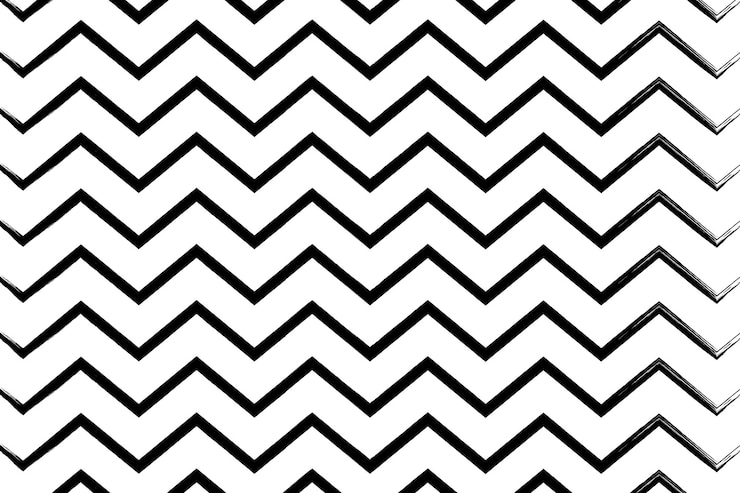 Free Vector zig zag brush stroke background