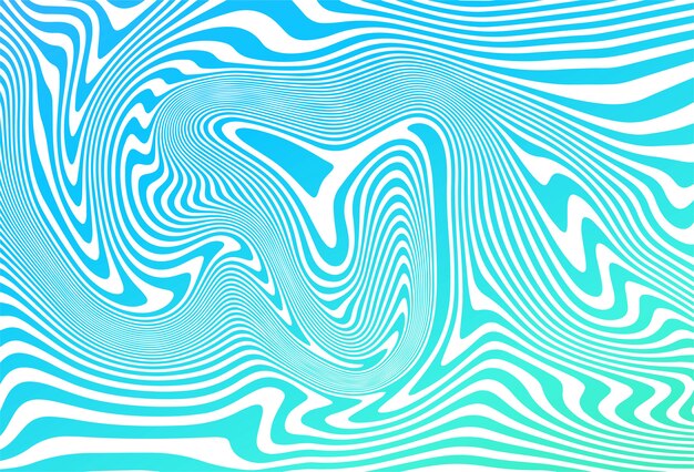 ジグザグ斜めの青い線波背景