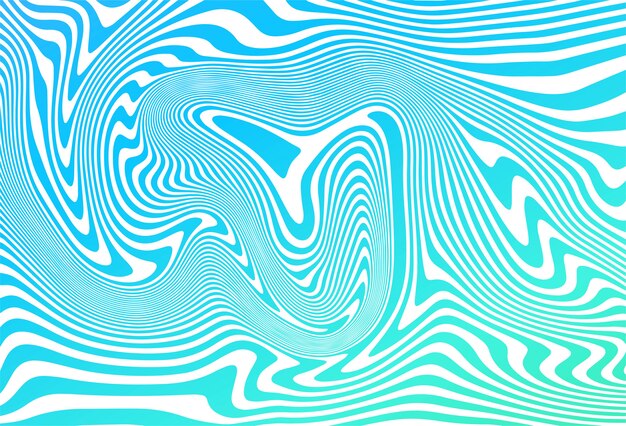 Zig zag diagonal blue lines wave background