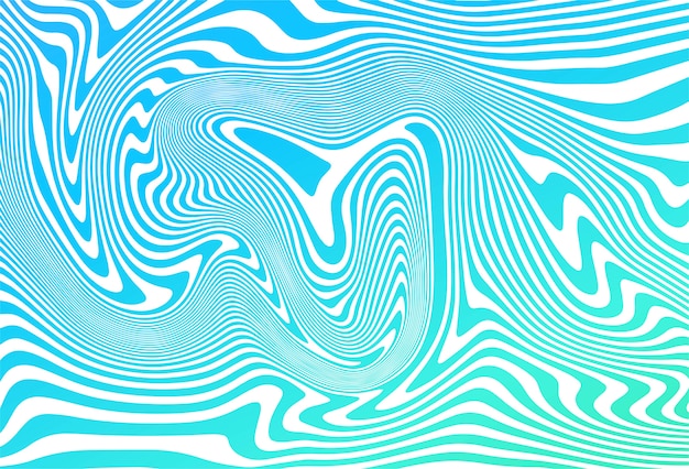 Zig zag diagonal blue lines wave background