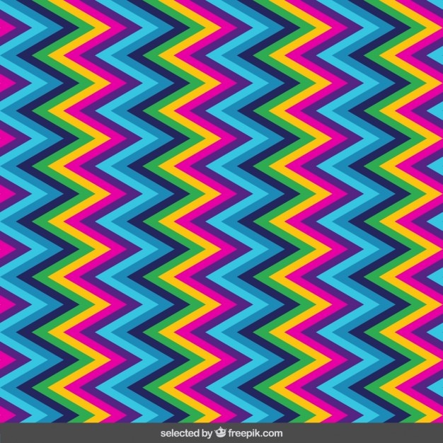 Zig zag lines pattern